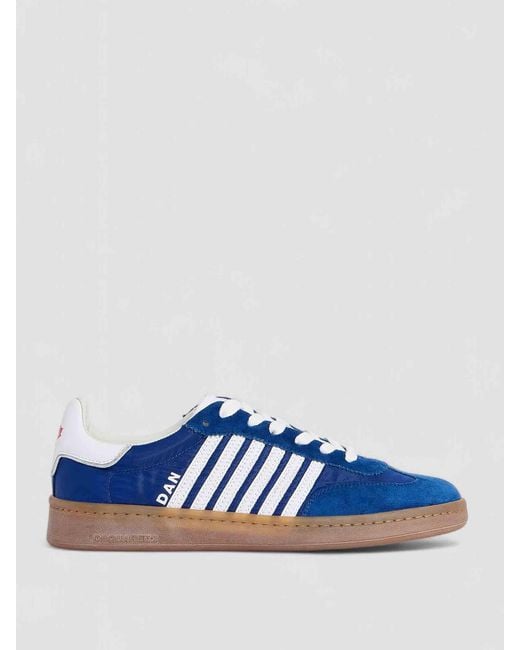 DSquared² Blue Boxer Sneakers for men