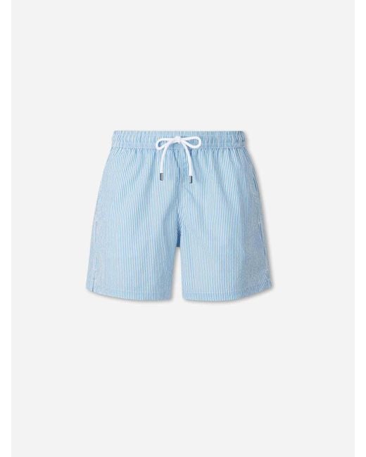 Fedeli Blue Madeira Swimsuit for men