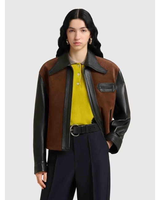 Chaqueta Piel Marni de color Brown