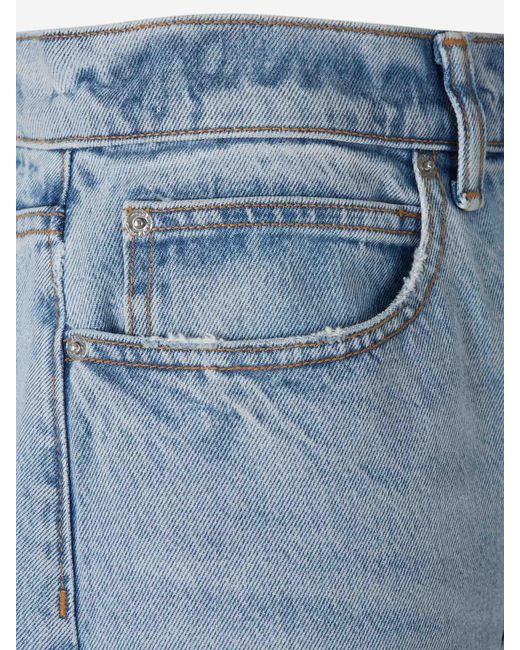 Jeans Anchos Vintage Alexander Wang de color Blue