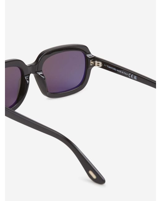 Tom Ford Gray Wool Sunglasses 02