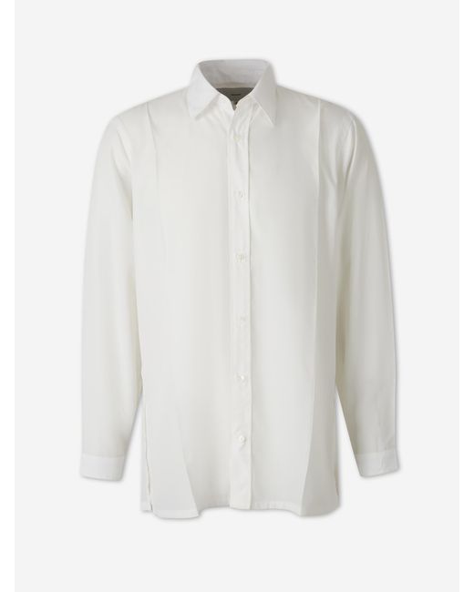 Setchu White Origami Shirt for men