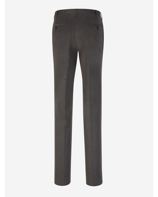 Pantalones Algodón Santa Eulalia de hombre de color Gray