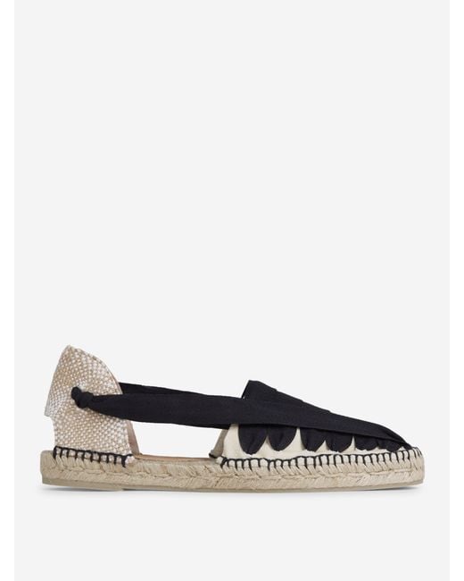 Castaner White Norman Espadrilles for men