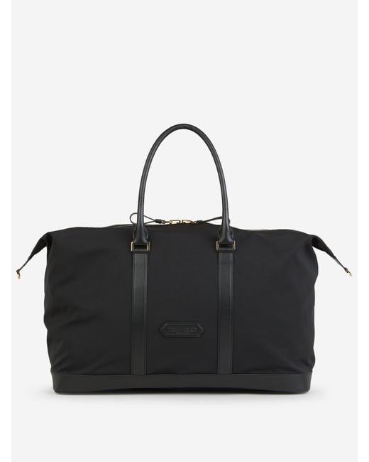 Tom Ford Black Nylon Travel Bag for men
