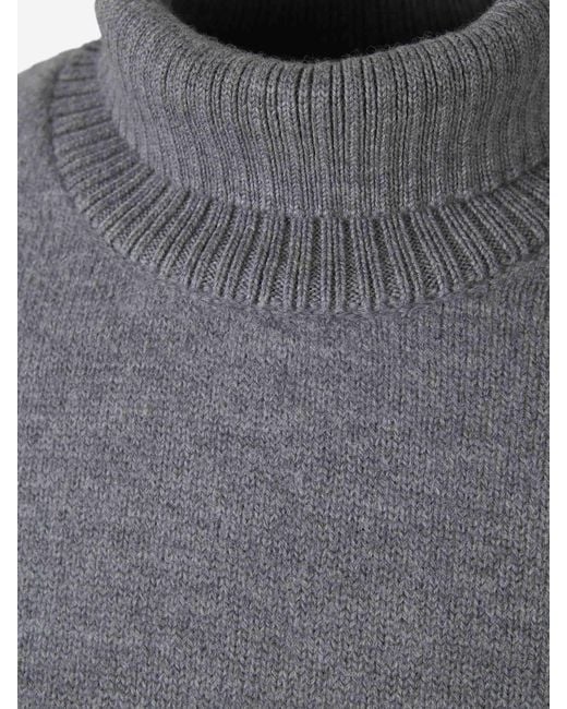 Pull À Col Roulé AMI pour homme en coloris Gray