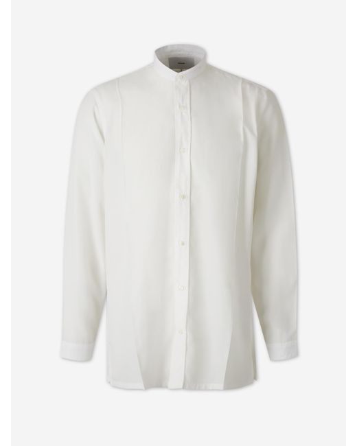 Setchu White Origami Shirt for men