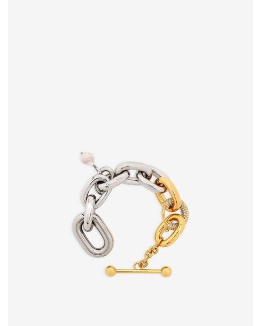Rabanne Metallic Xl Link Bracelet