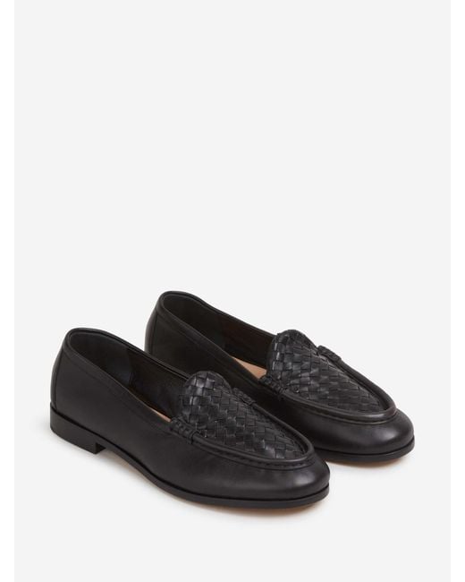 Bottega Veneta White Silenzio Moccasins for men