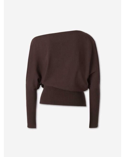 Jonathan Simkhai Brown Lavina Fine Jersey
