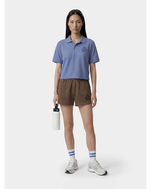 Sporty & Rich Blue Polo Ny Crest