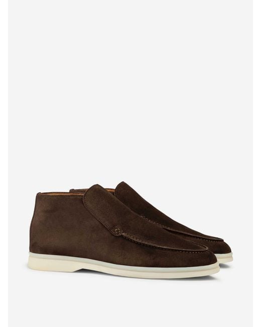 Aurélien Brown City Suede Boots for men
