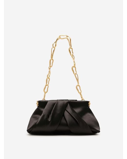 Cult Gaia Black Clutch Mini Lia