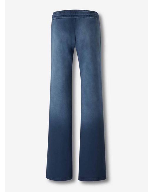 Off-White c/o Virgil Abloh Blue Weite Gerade Joggers