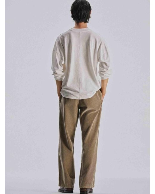 The Row White Long Sleeve T-Shirt for men