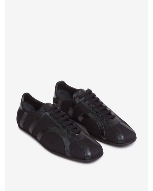 Totême  Black Designer Sneakers