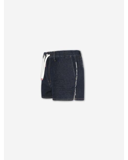 DSquared² Blue Denim Bermuda Shorts for men