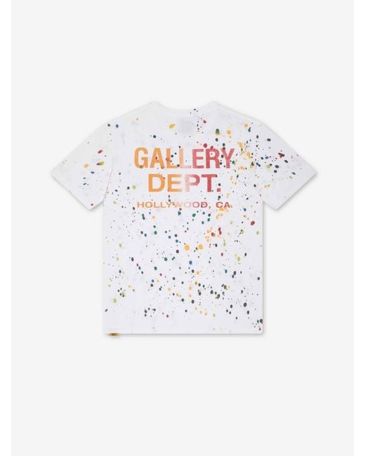 GALLERY DEPT. White Le Pop T-Shirt for men