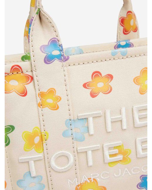 Bolso The Wild Daisy Canvas Small Tote Bag Marc Jacobs de color Multicolor