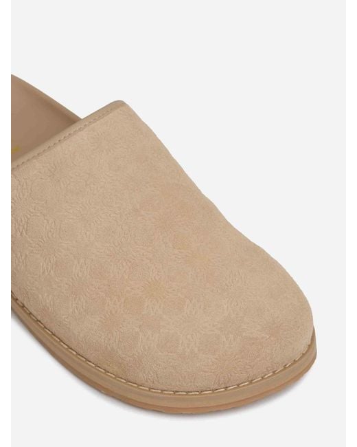 Amiri White Monogram Clogs for men