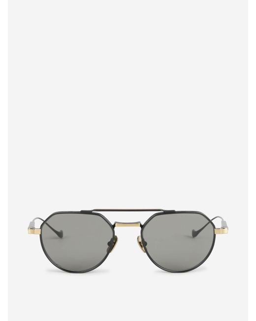 Cutler & Gross Gray Aviator Sunglasses for men