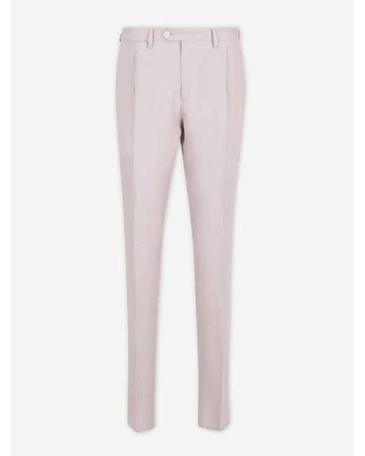 Lardini Gray Straight Wool Suit for men