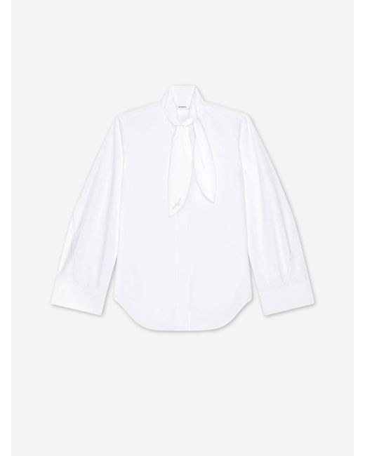 Camisa Lazada Cocoon Givenchy de color White