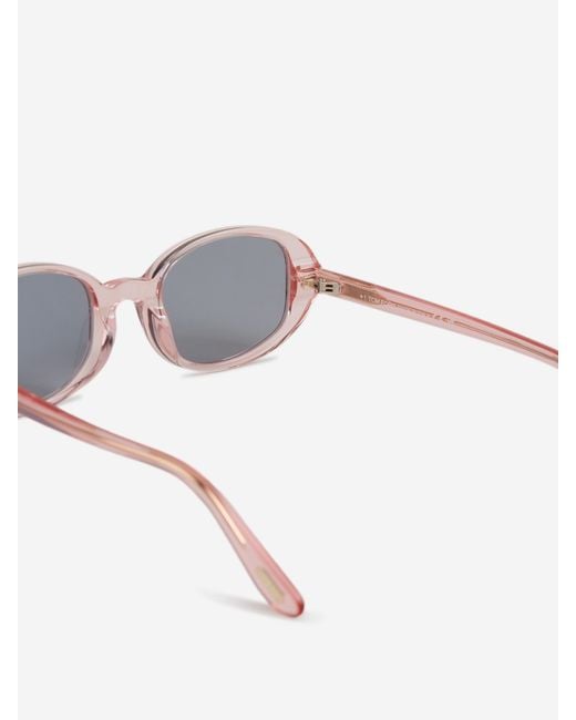Tom Ford White Iggy Sunglasses