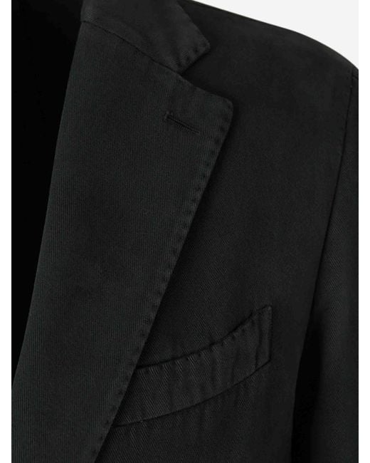 Santa Eulalia Black Blazer Straight for men