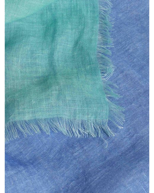 CASHÀ Blue Magnolia Scarf