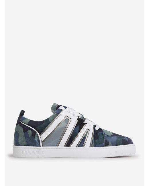louboutin camo sneakers