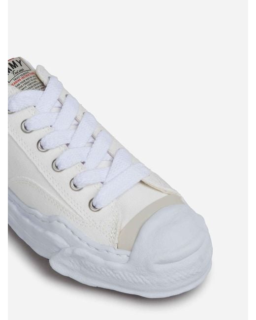 Maison Mihara Yasuhiro White Hank Og Sneakers for men