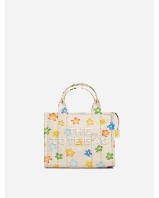 Bolso The Wild Daisy Canvas Small Tote Bag Marc Jacobs de color Multicolor