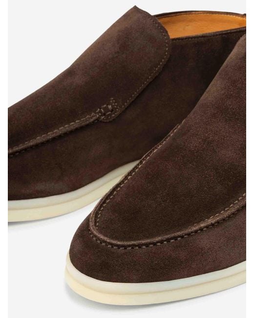 Aurélien Brown City Suede Boots for men