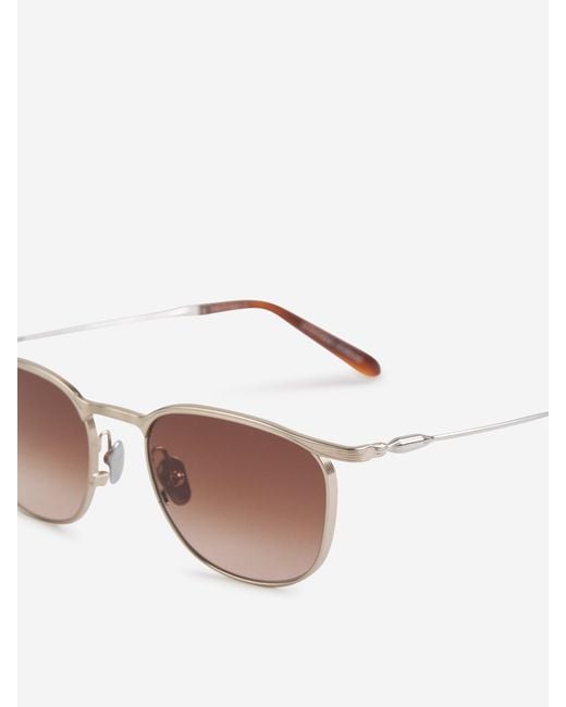 Lunetterie Generale Multicolor Eldorado Rectangular Sunglasses for men