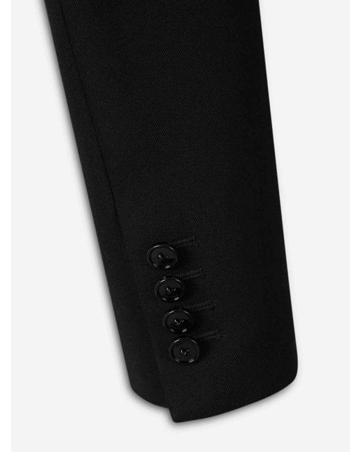 Balenciaga Black Blazer Cropped