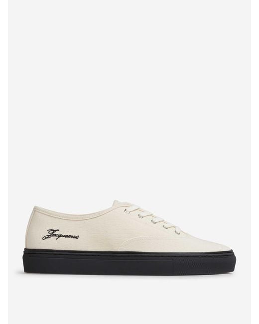 Jacquemus White Les Fefe Sneakers for men