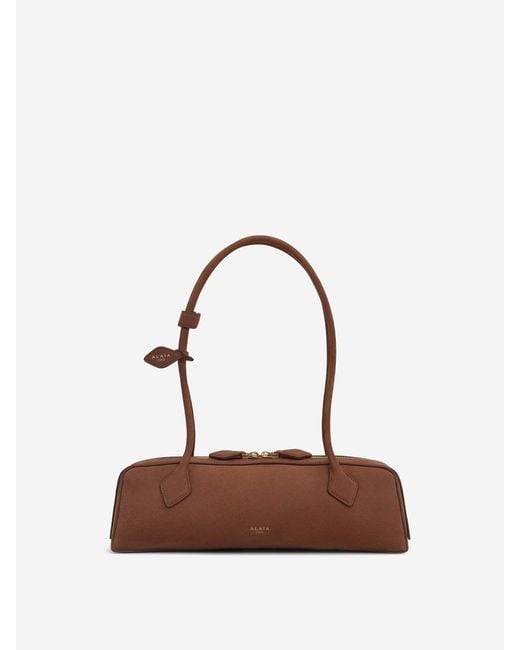 Alaïa White Le Teckel Medium Bag