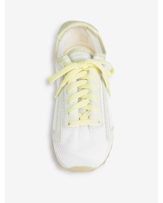Jacquemus White Le Tennis Shoes for men