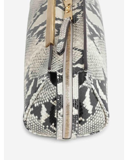 Khaite White Clutch Donna Evening