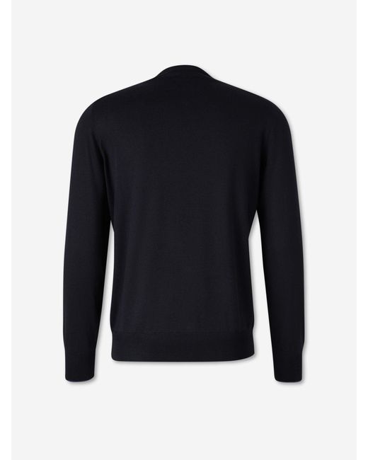 Santa Eulalia Blue Crew Neck Sweater for men