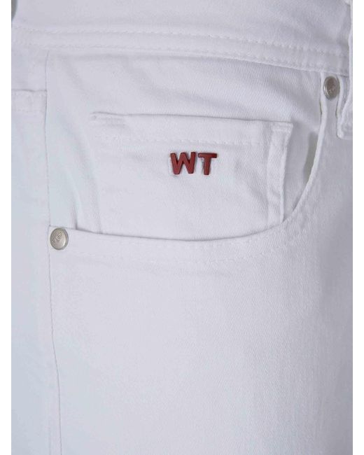 Tramarossa White Michelangelo Straight Jeans for men