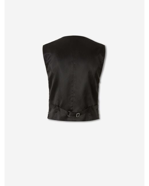 Chaleco Top Cremallera Alexander Wang de color Black