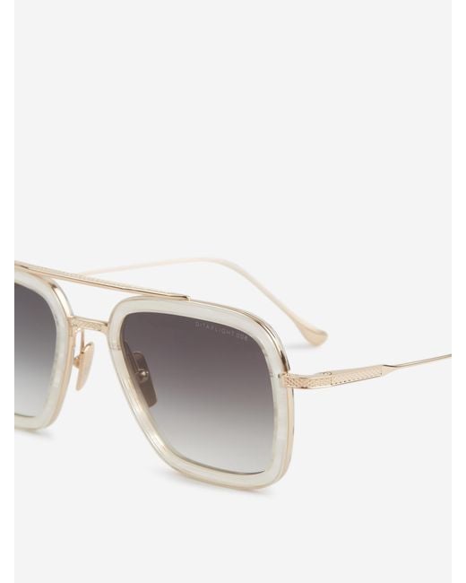 Dita Eyewear White Flight Sunglasses.006 for men