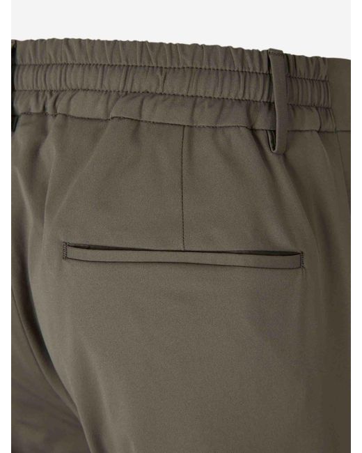 Berwich Gray Straight Cargo Pants for men