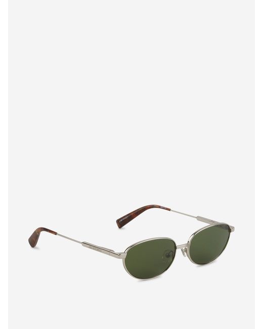 Jacquemus Green Oval Sunglasses for men