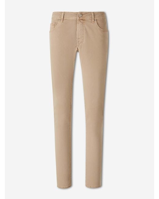 Jeans Slim Jacob Cohen de hombre de color Natural
