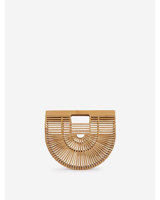 Cult Gaia White Arca Mini-Tasche