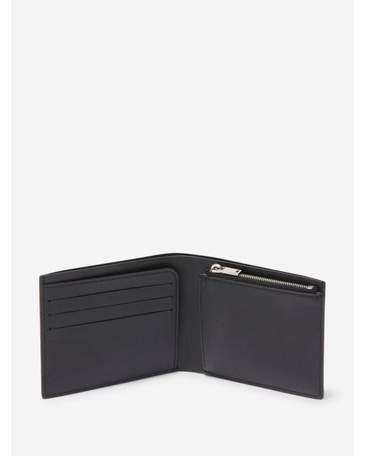 Jil Sander Black Calfskin Wallet for men
