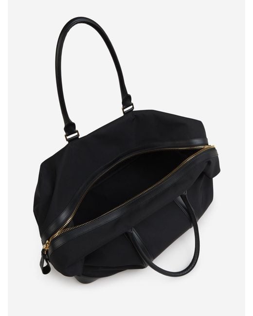 Tom Ford Black Nylon Travel Bag for men